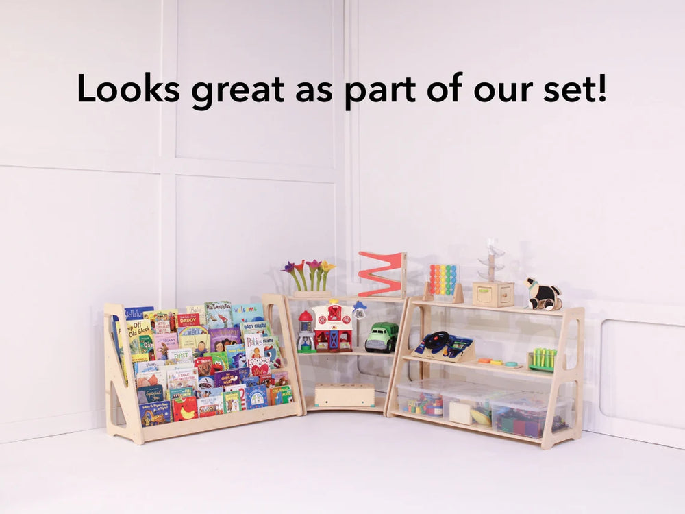 Montessori Toy Storage For Corners