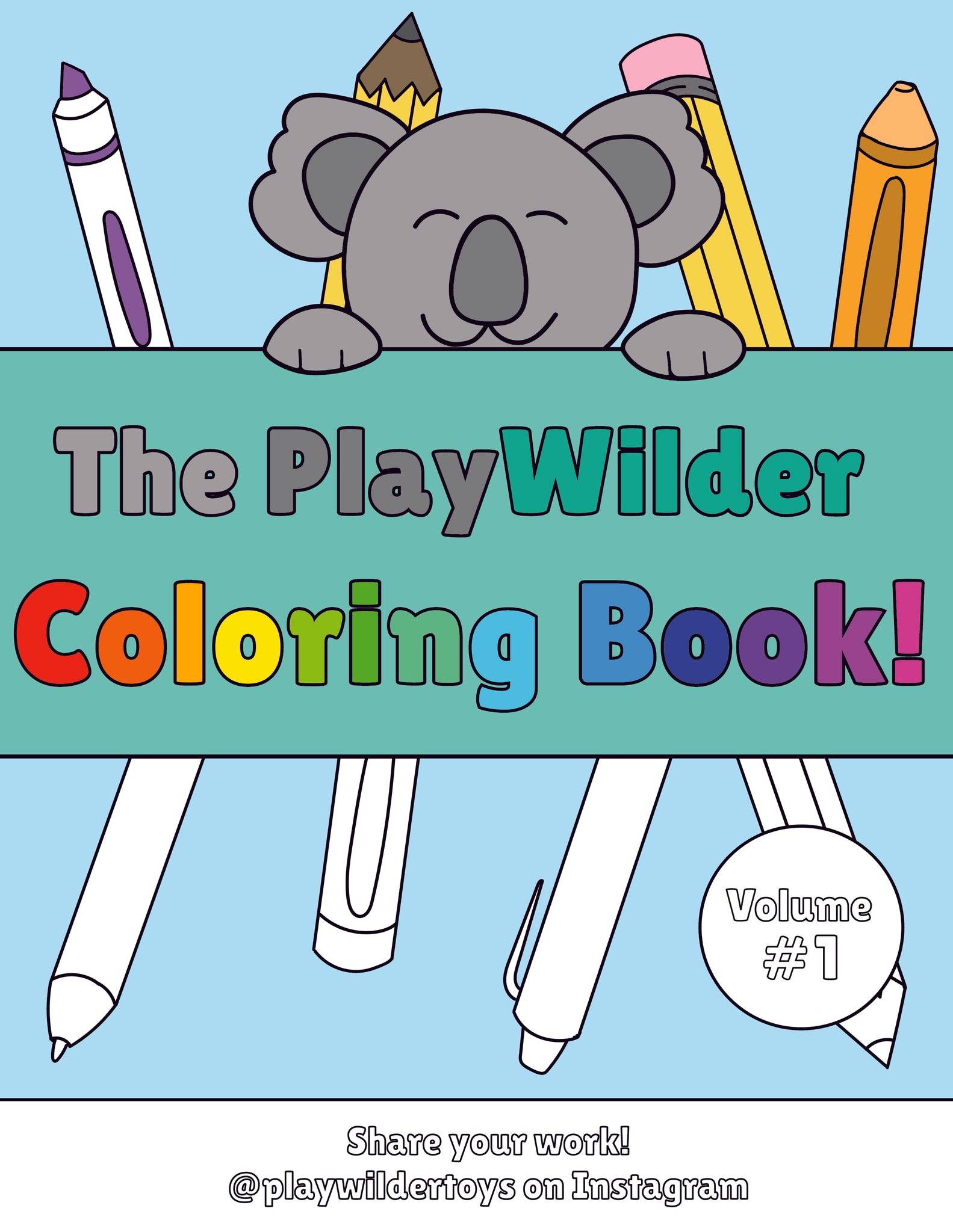 PlayWilder Coloring Book