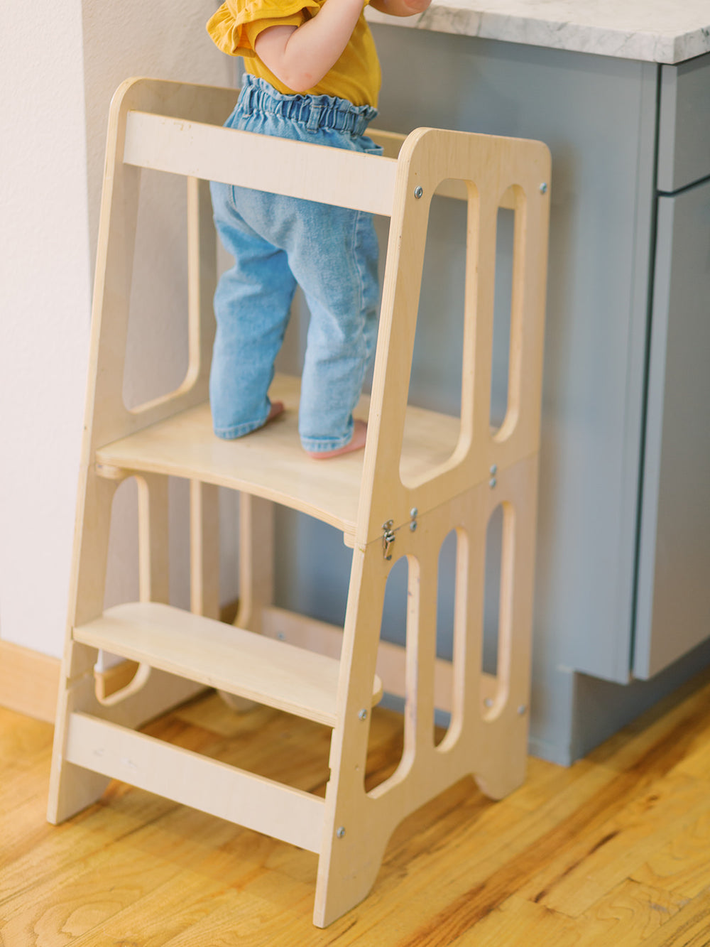 The Foldable Kitchen Helper Tower