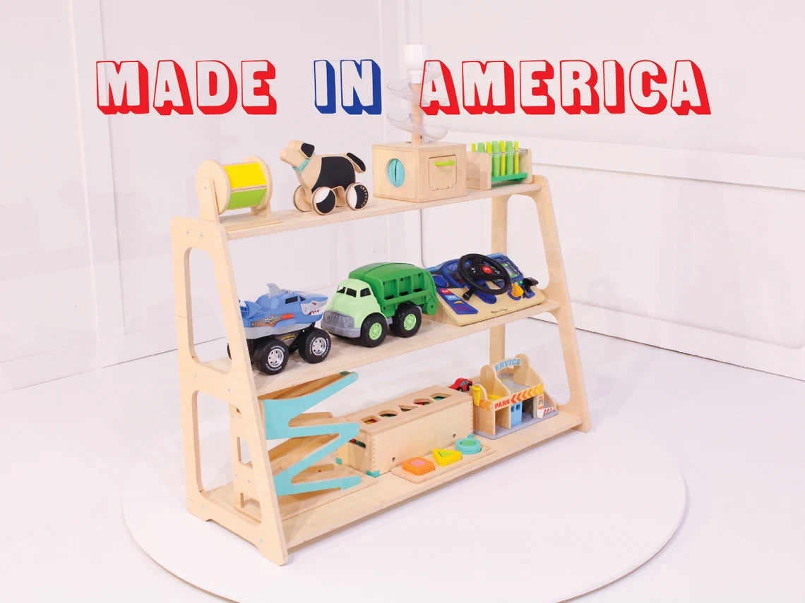 Large Montessori Toy Shelf