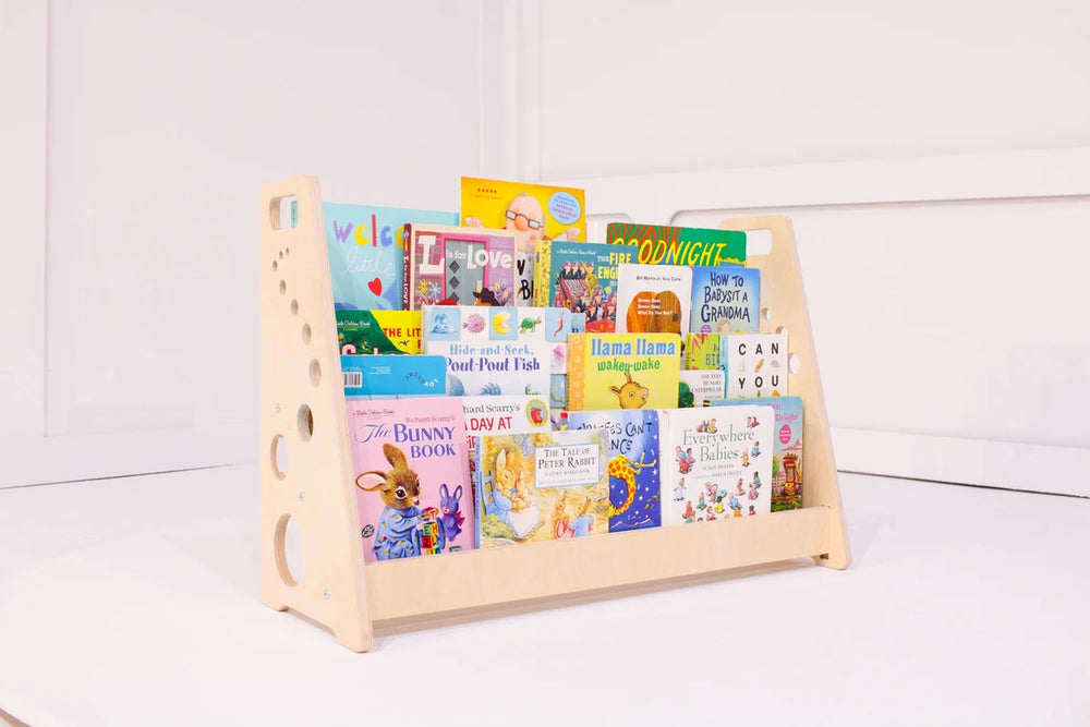 Small Portable Montessori Bookshelf